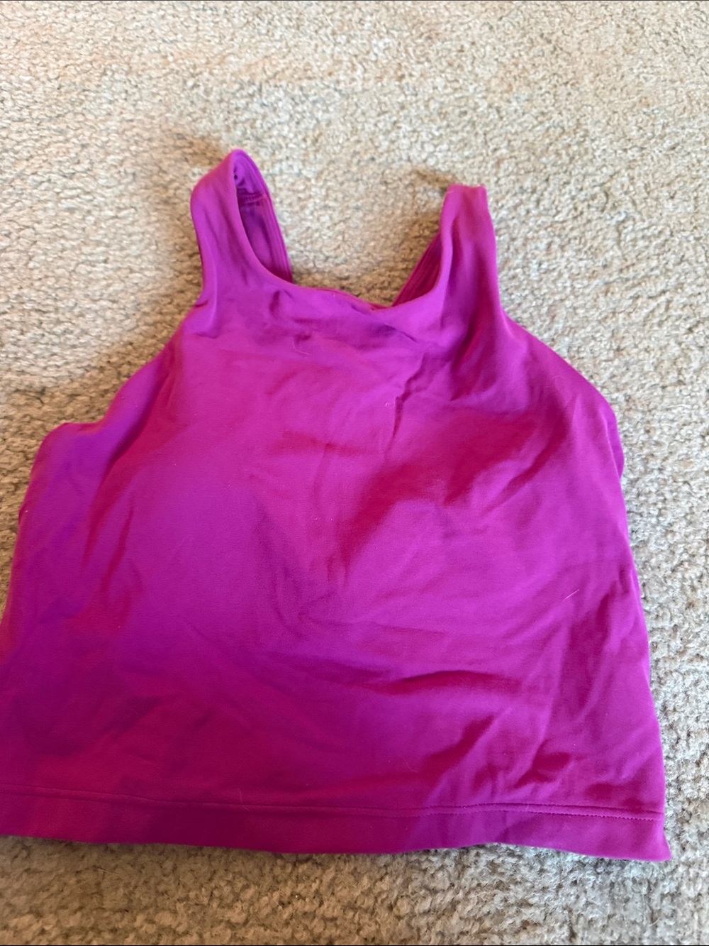 Athleta Bright Fuchsia Scoop Tank Top